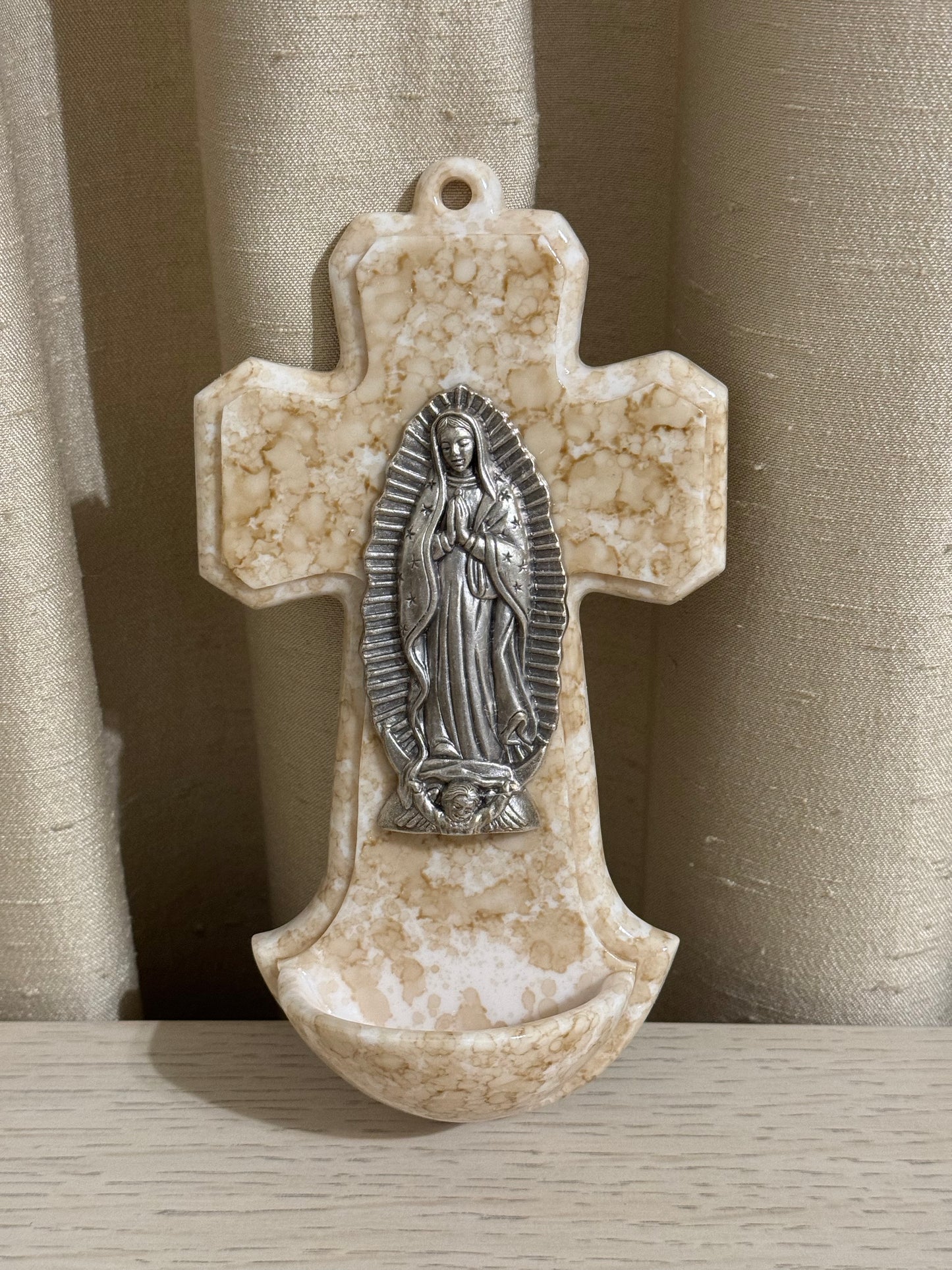 Pila Agua Bendita Virgen de Guadalupe