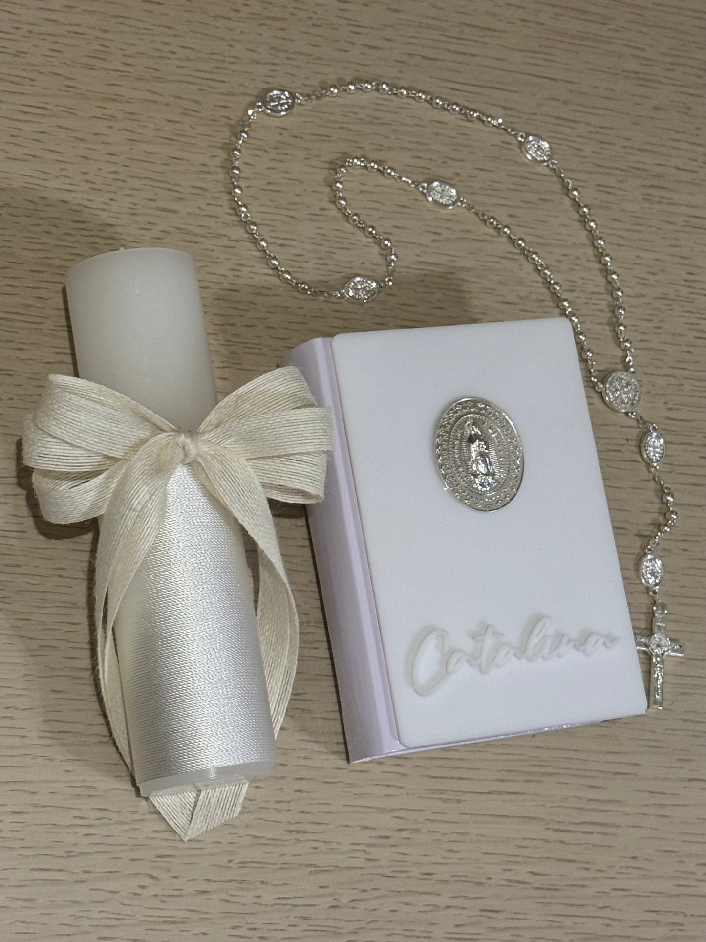 Set de Primera Comunión Virgen de Guadalupe - Personalizado