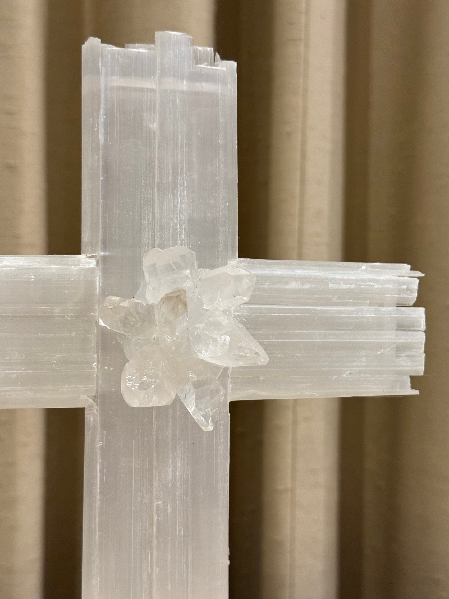 Cruz de Selenita 27 cm