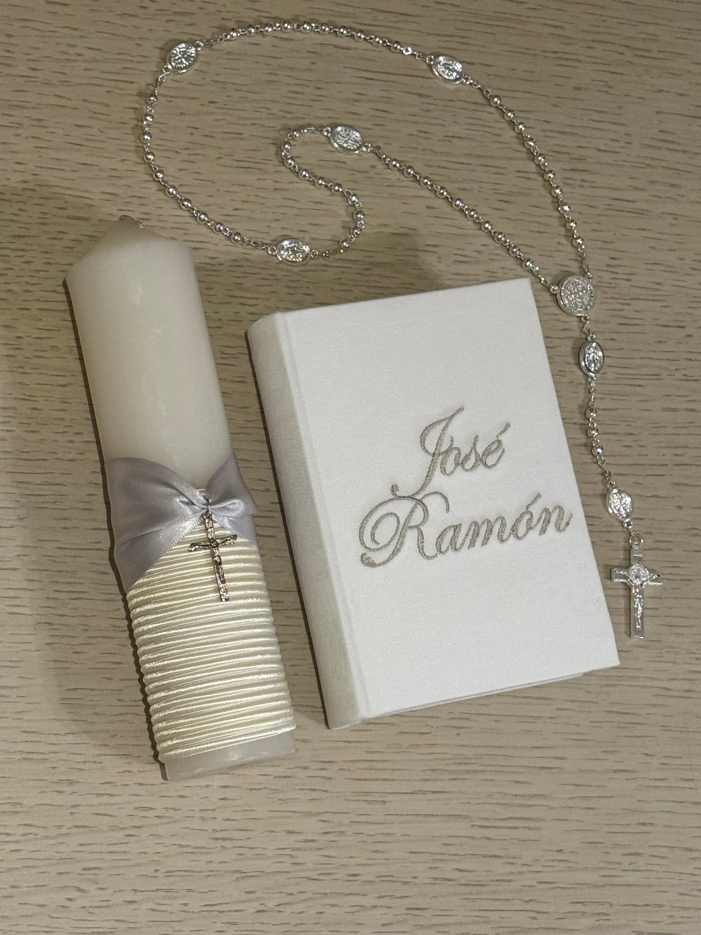 Set de Primera Comunión Cruz - Personalizado