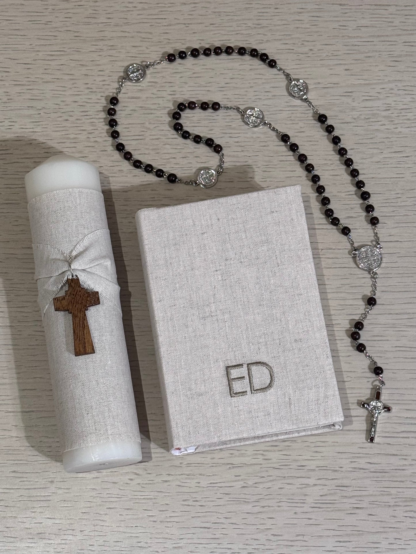 Set de Primera Comunión Cruz - Personalizado