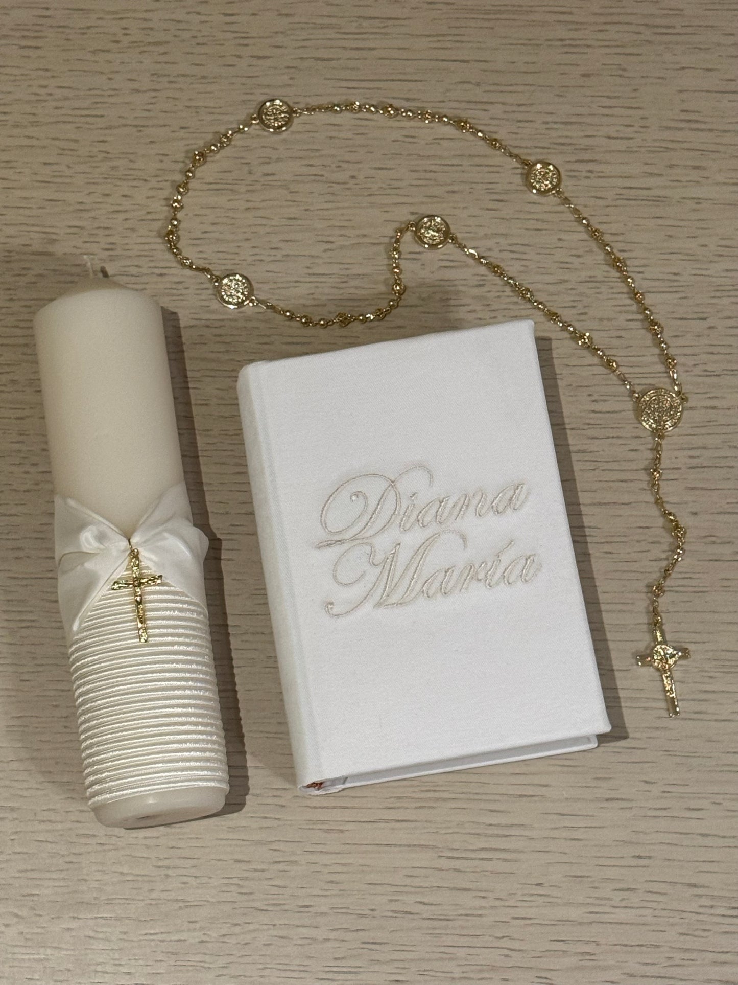 Set de Primera Comunión Cruz - Personalizado
