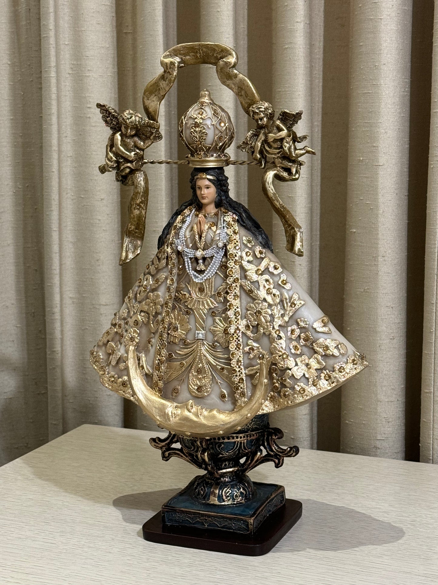 Virgen de San Juan de los Lagos 40 cm