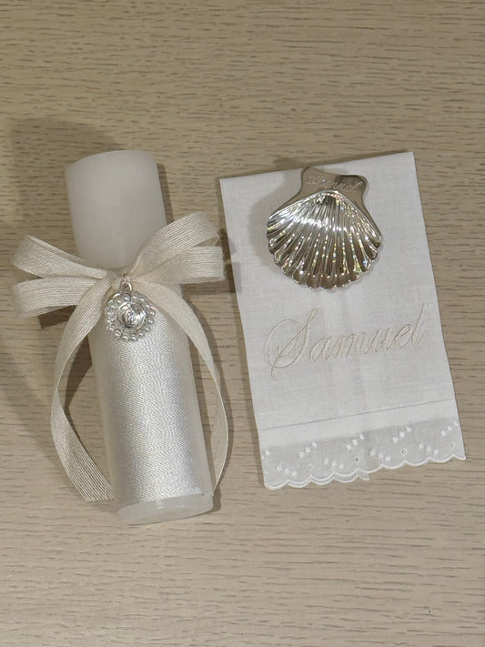 Set de Bautizo con Medalla de la Virgen de Guadalupe - Personalizado