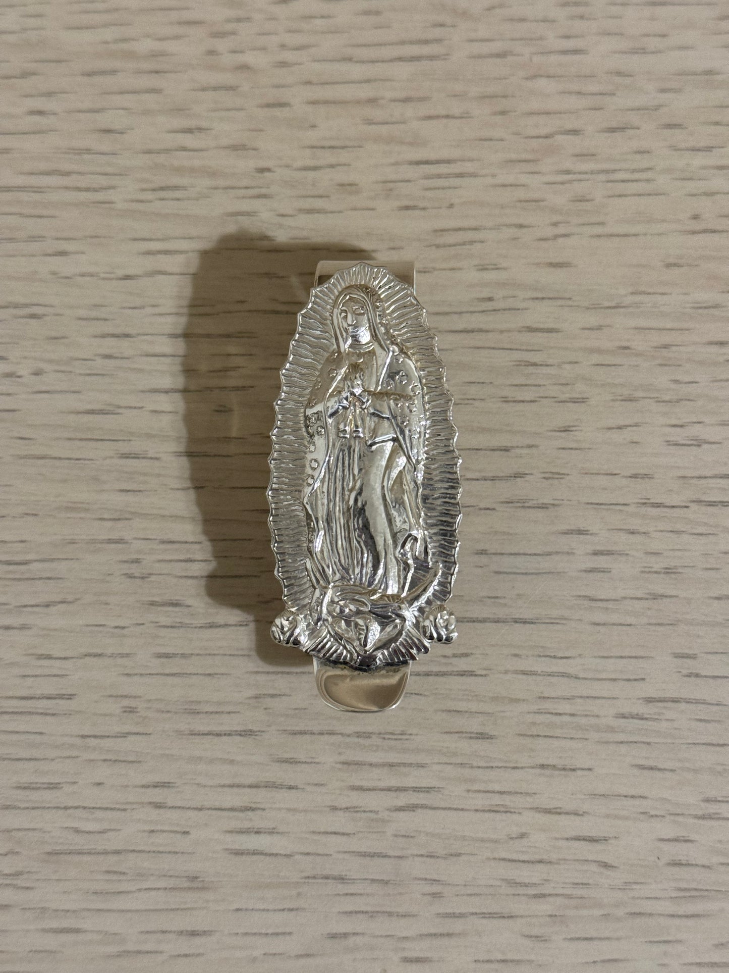 Clip Bendición de Auto de Virgen de Guadalupe / Paquete de 10 piezas