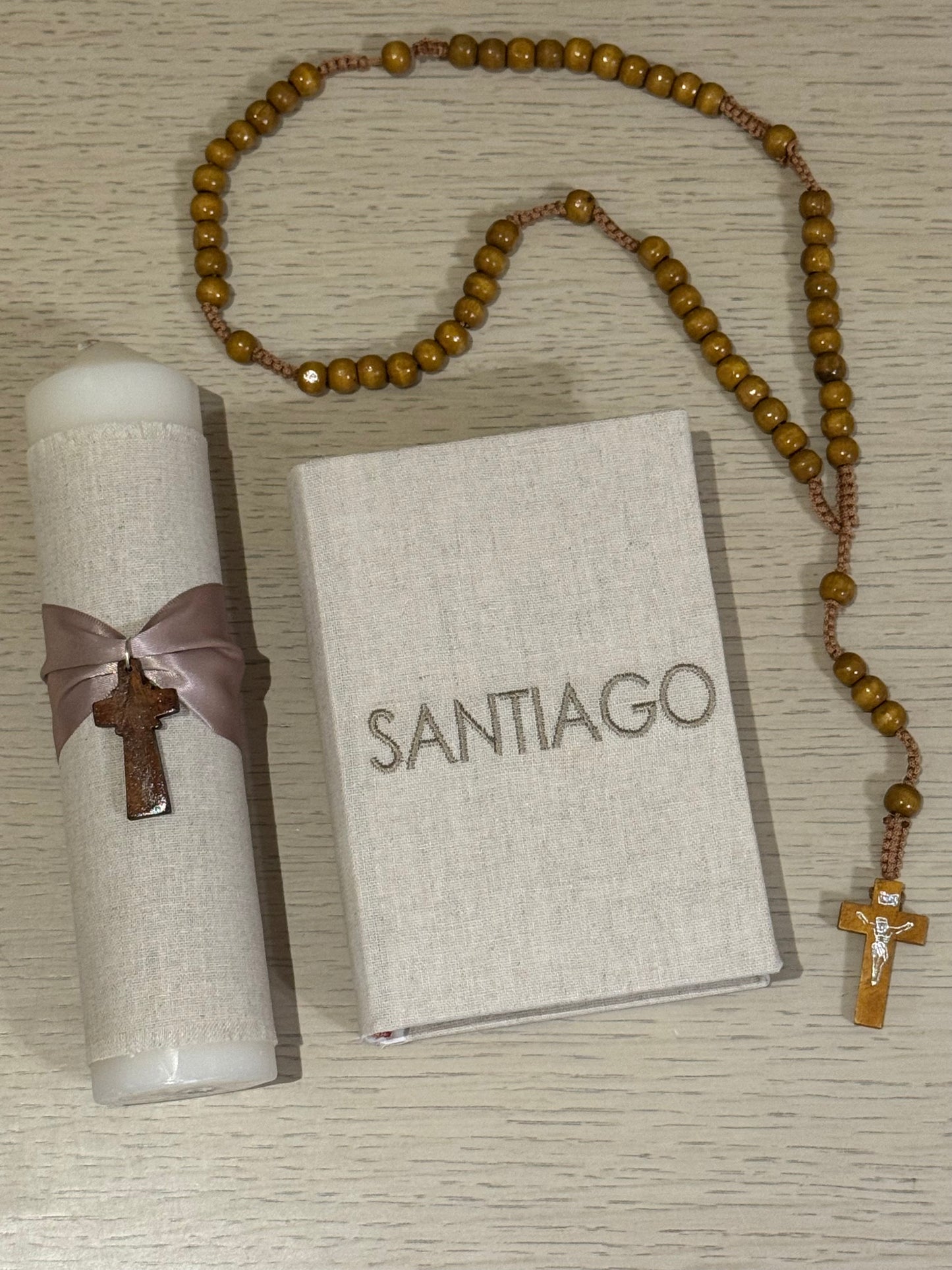 Set de Primera Comunión Cruz - Personalizado