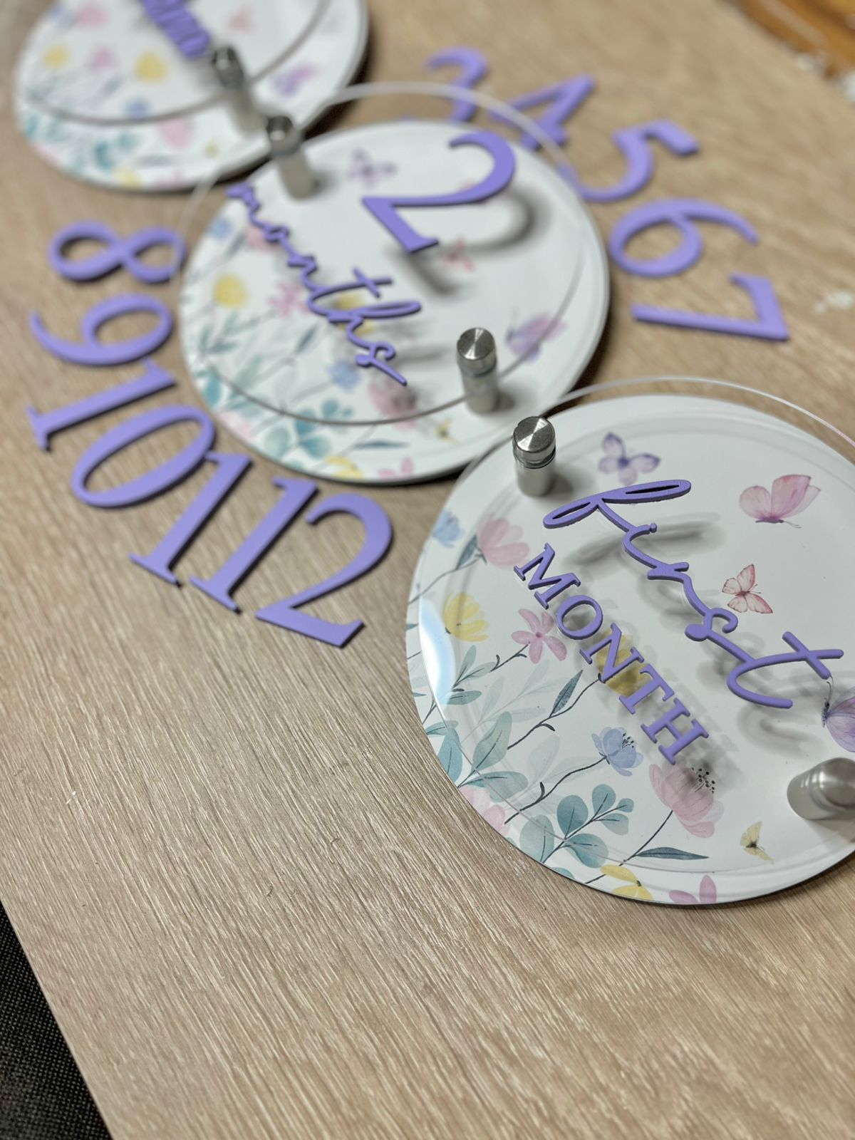 Set de Monthly Tags