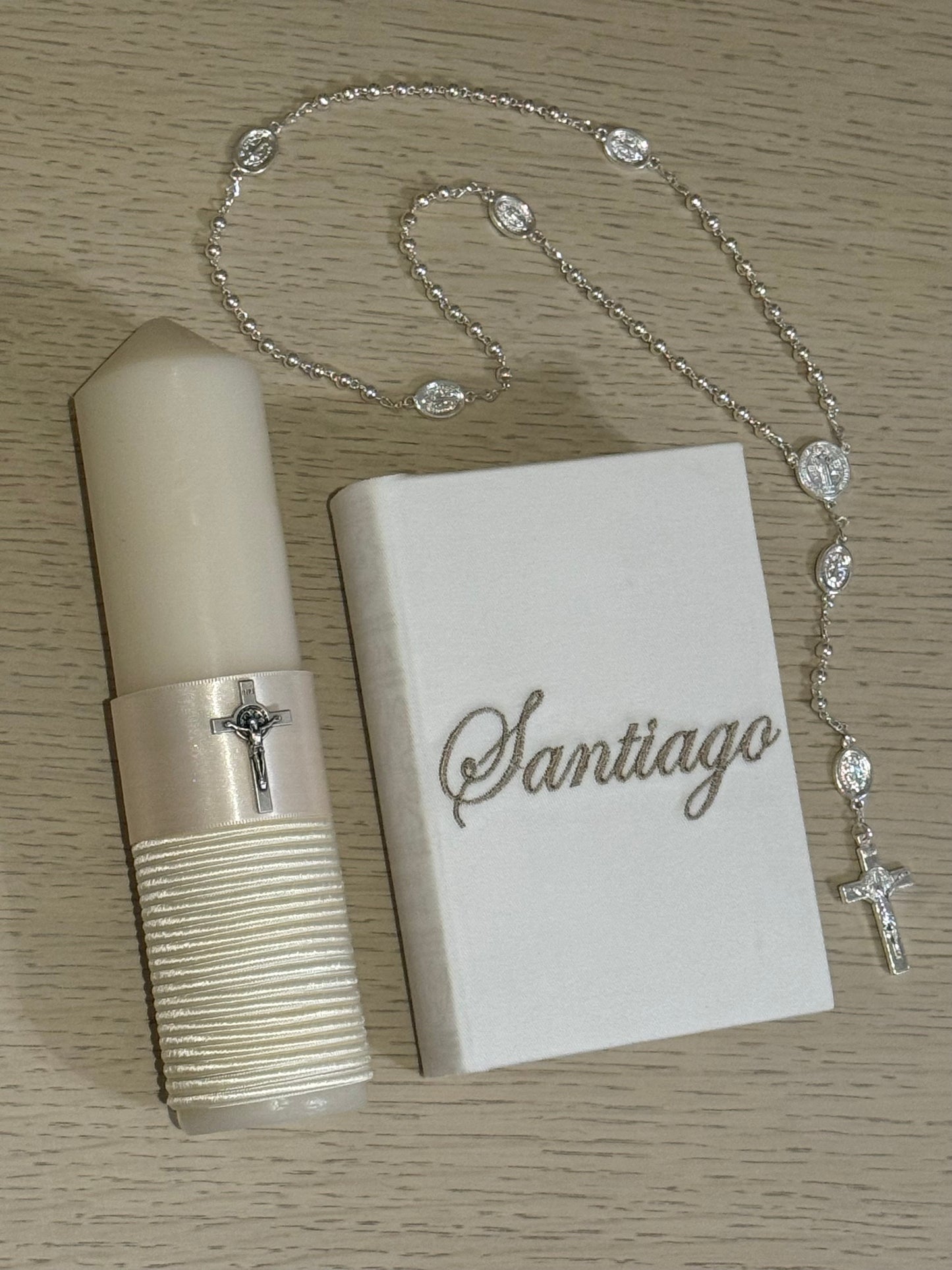 Set de Primera Comunión Cruz - Personalizado