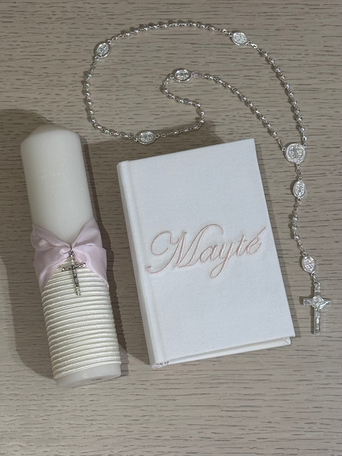 Set de Primera Comunión Cruz - Personalizado