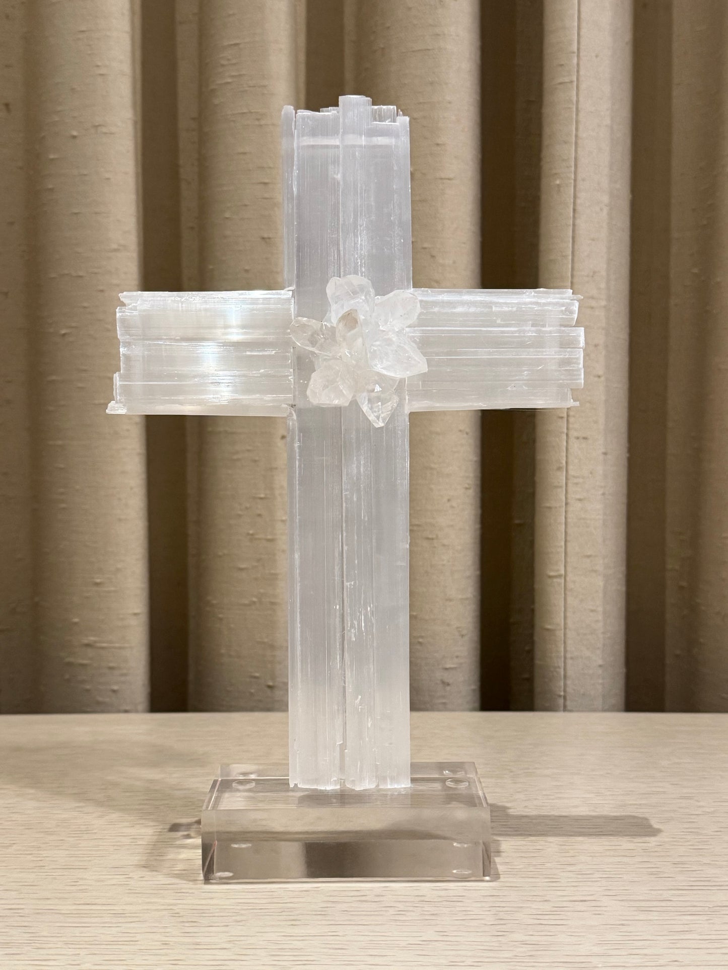 Cruz de Selenita 27 cm