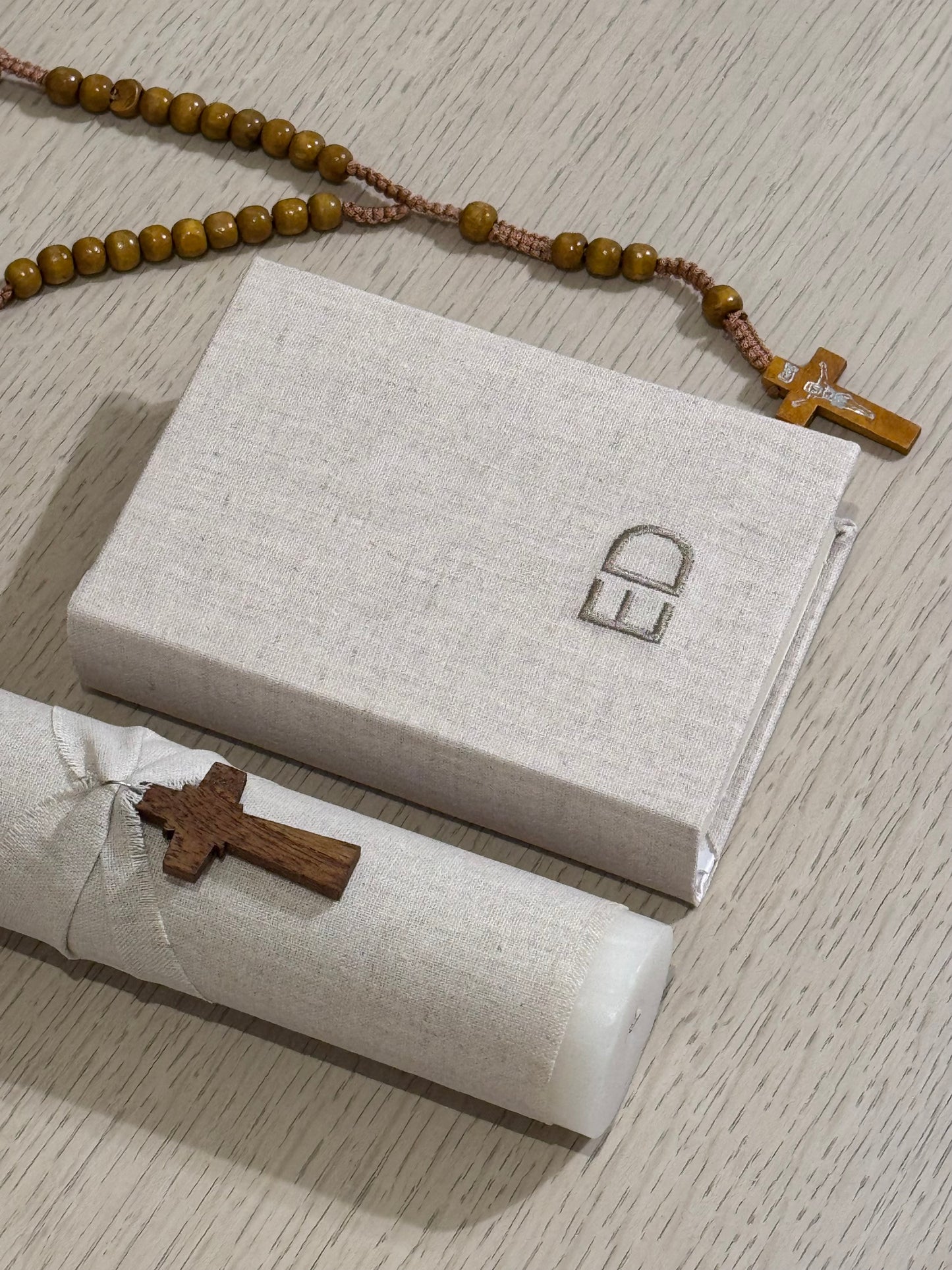 Set de Primera Comunión Cruz - Personalizado