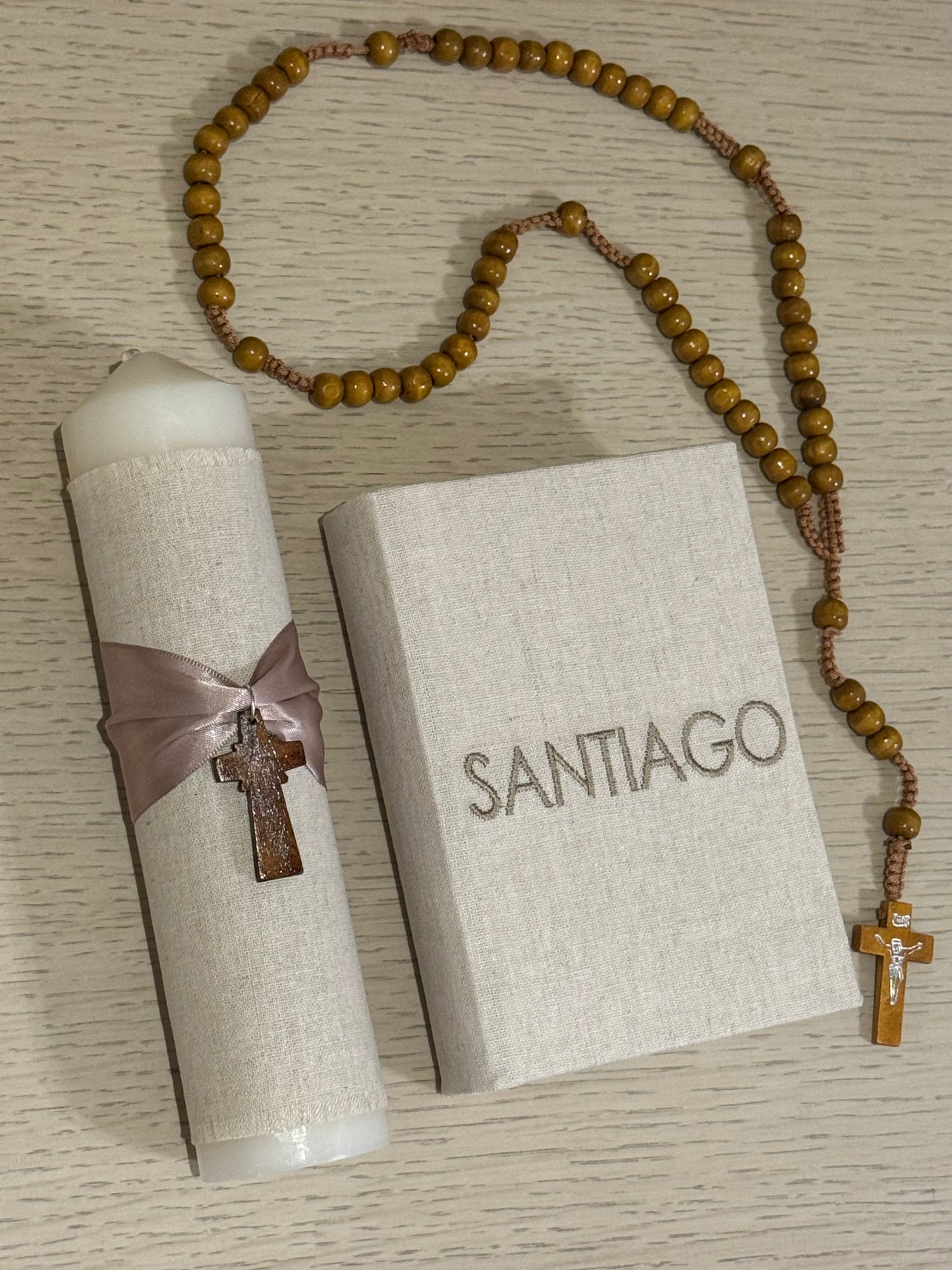 Set de Primera Comunión Cruz - Personalizado