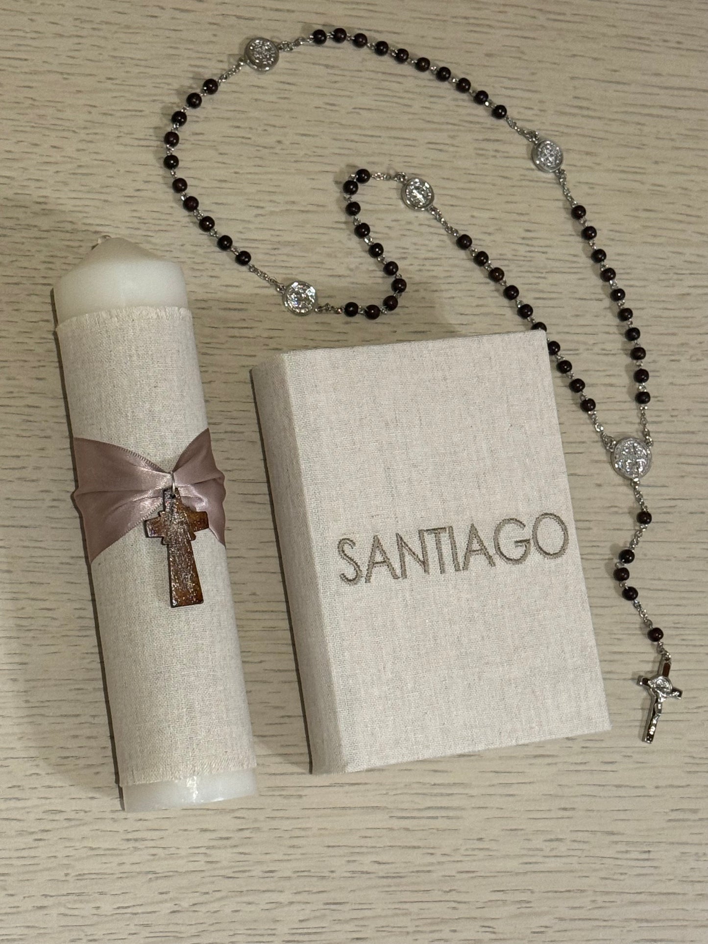 Set de Primera Comunión Cruz - Personalizado