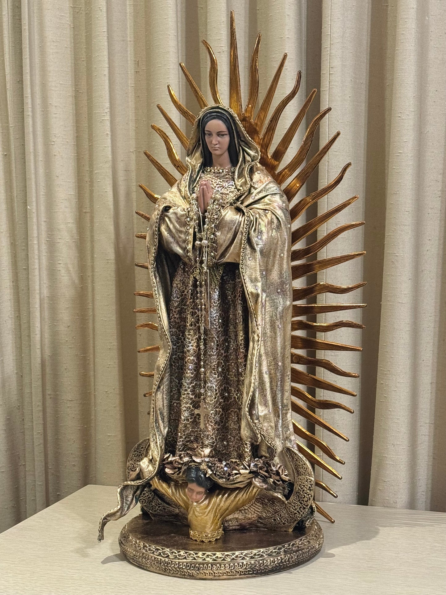 Virgen de Guadalupe 70 cm