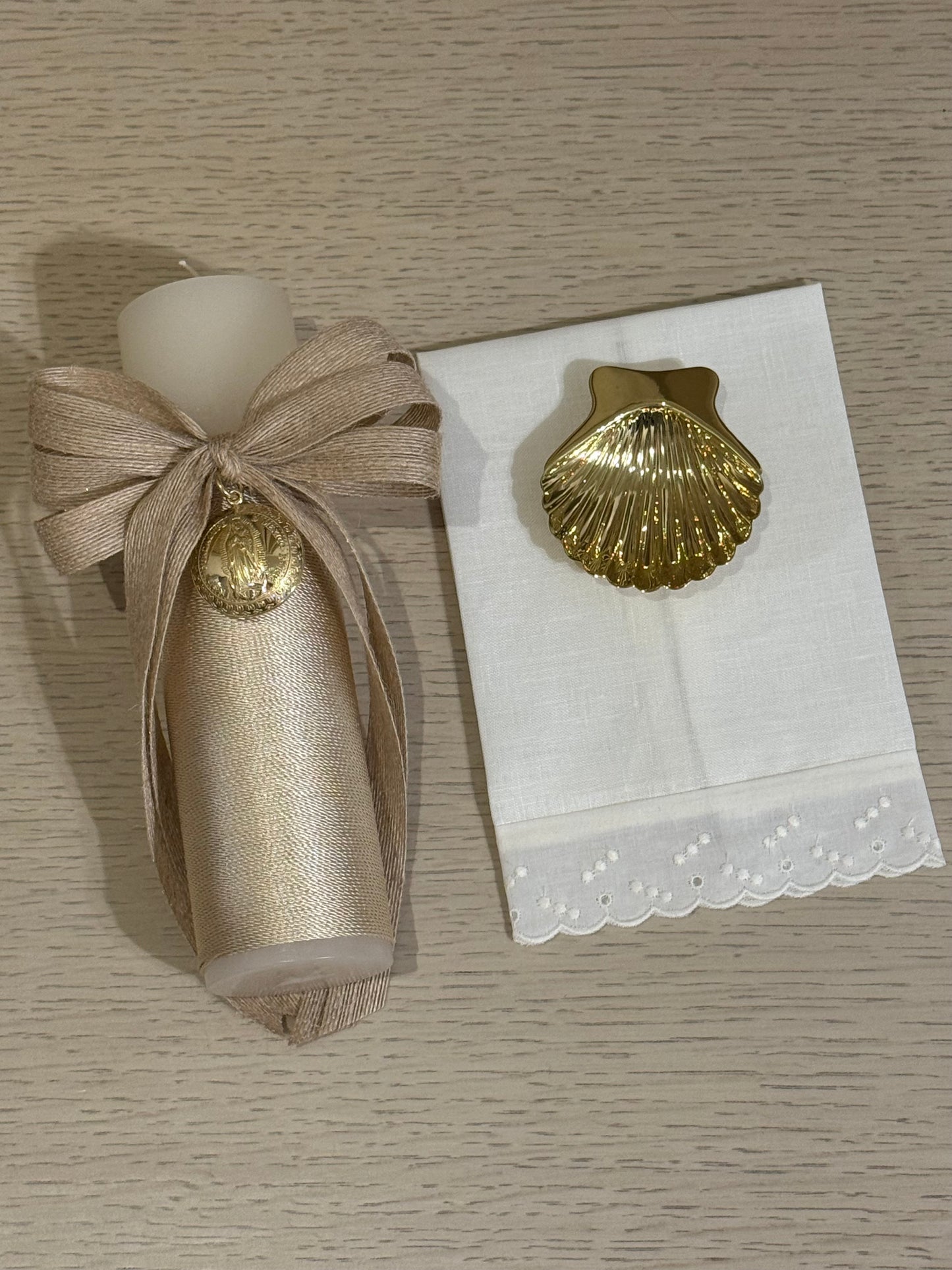 Set de Bautizo con Medalla de la Virgen de Guadalupe