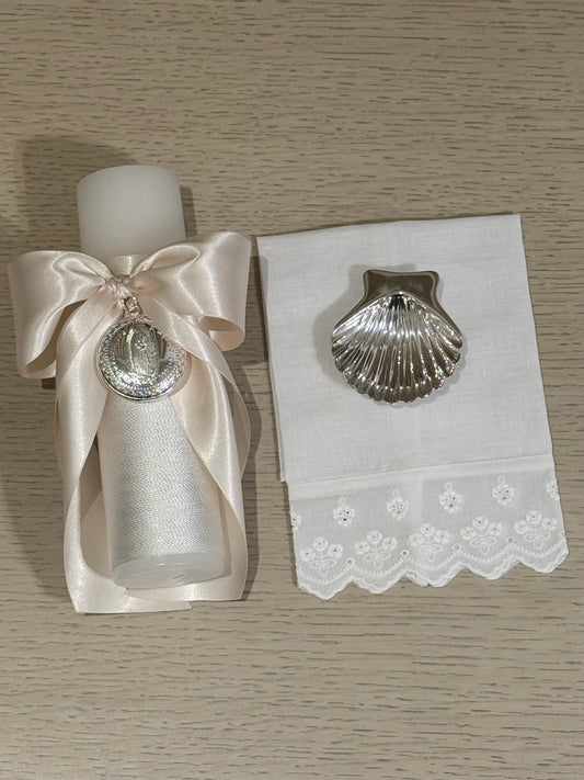 Set de Bautizo con Medalla de la Virgen de Guadalupe