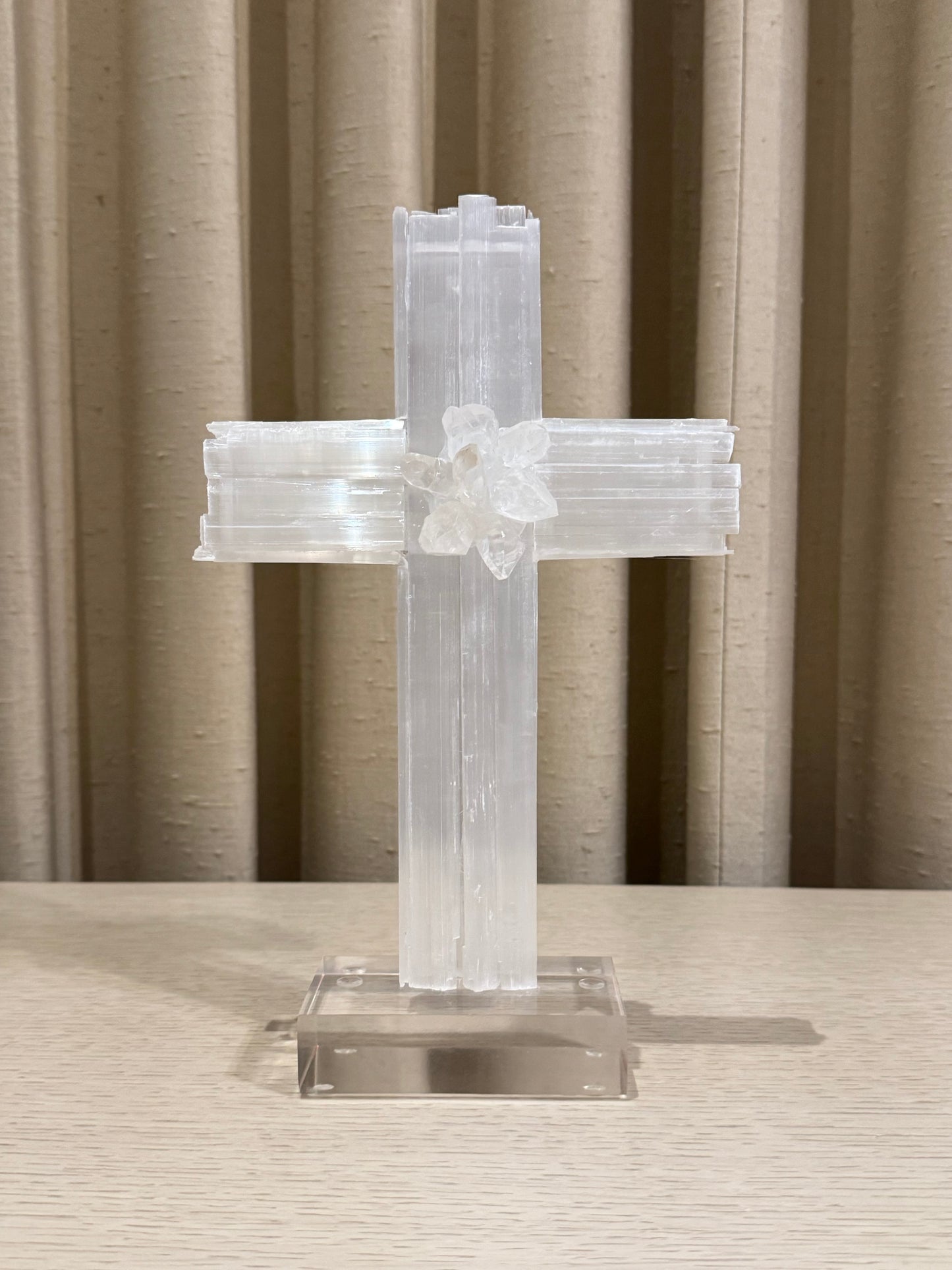 Cruz de Selenita 27 cm