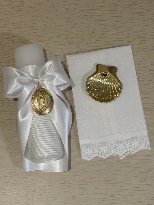 Set de Bautizo con Medalla de la Virgen de Guadalupe