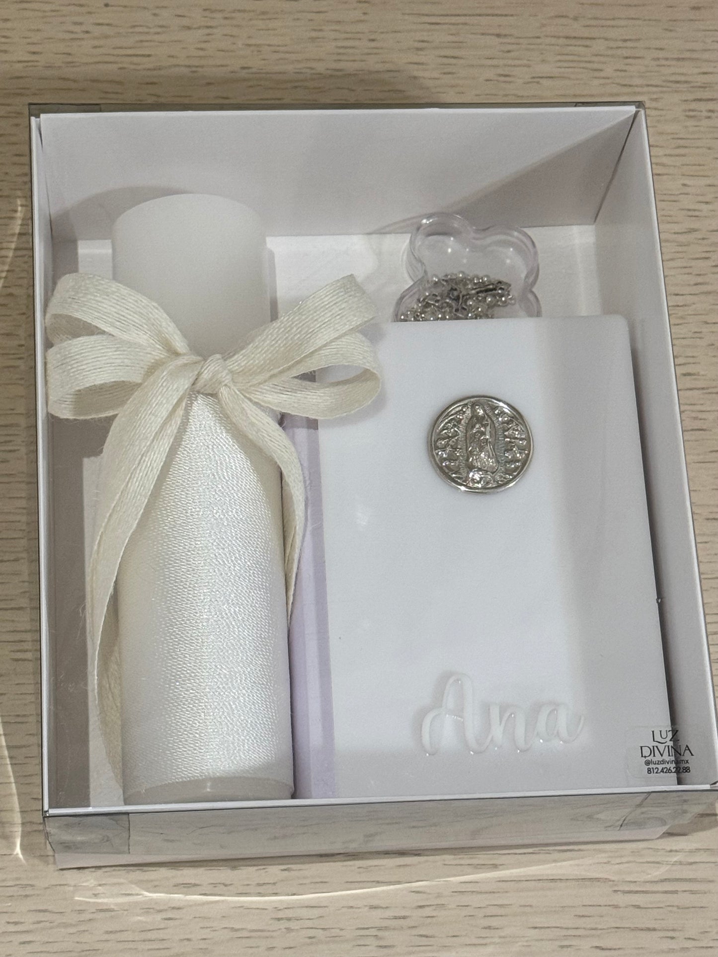 Set de Primera Comunión Virgen de Guadalupe - Personalizado