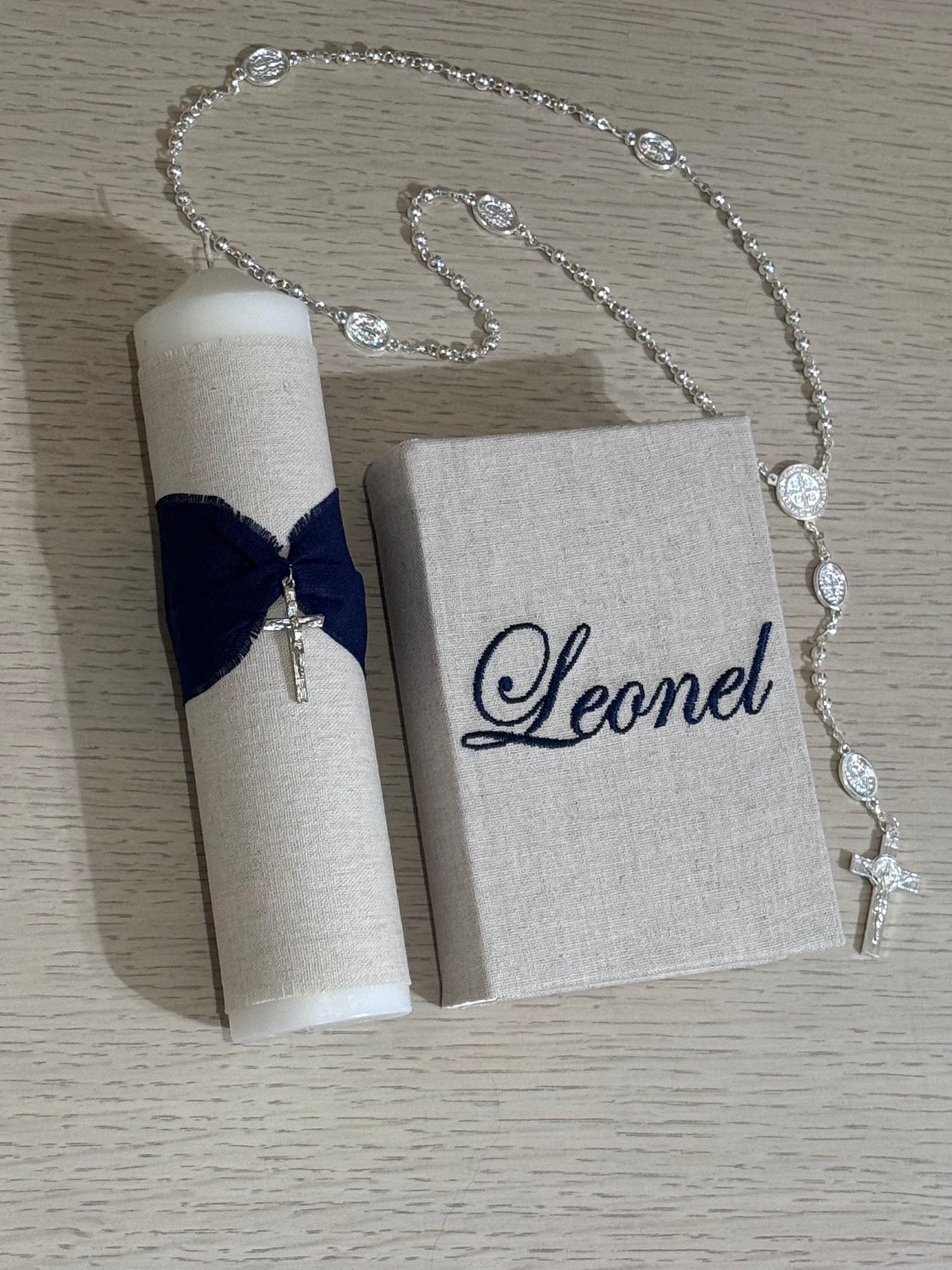 Set de Primera Comunión Cruz - Personalizado