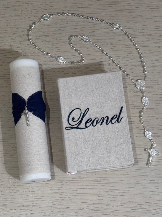 Set de Primera Comunión Cruz - Personalizado