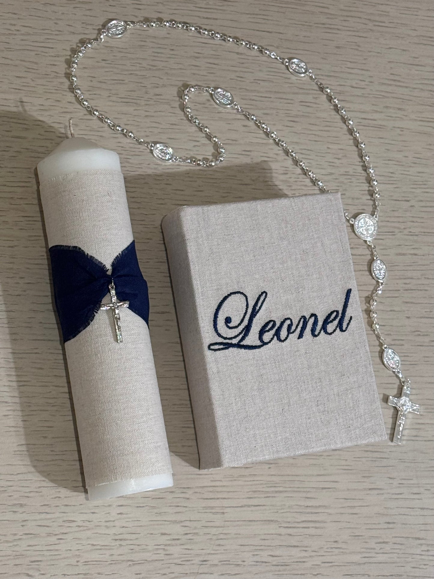 Set de Primera Comunión Cruz - Personalizado