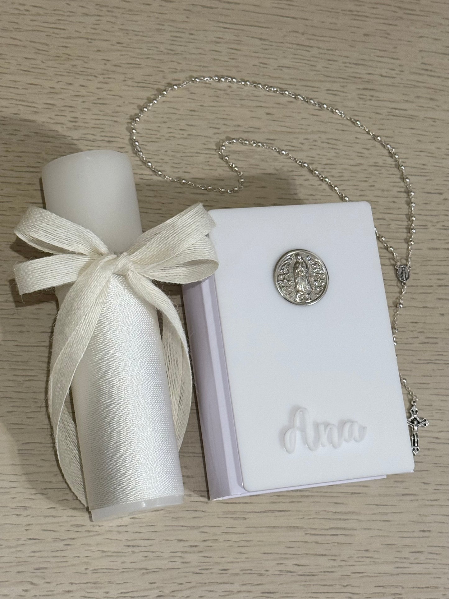 Set de Primera Comunión Virgen de Guadalupe - Personalizado