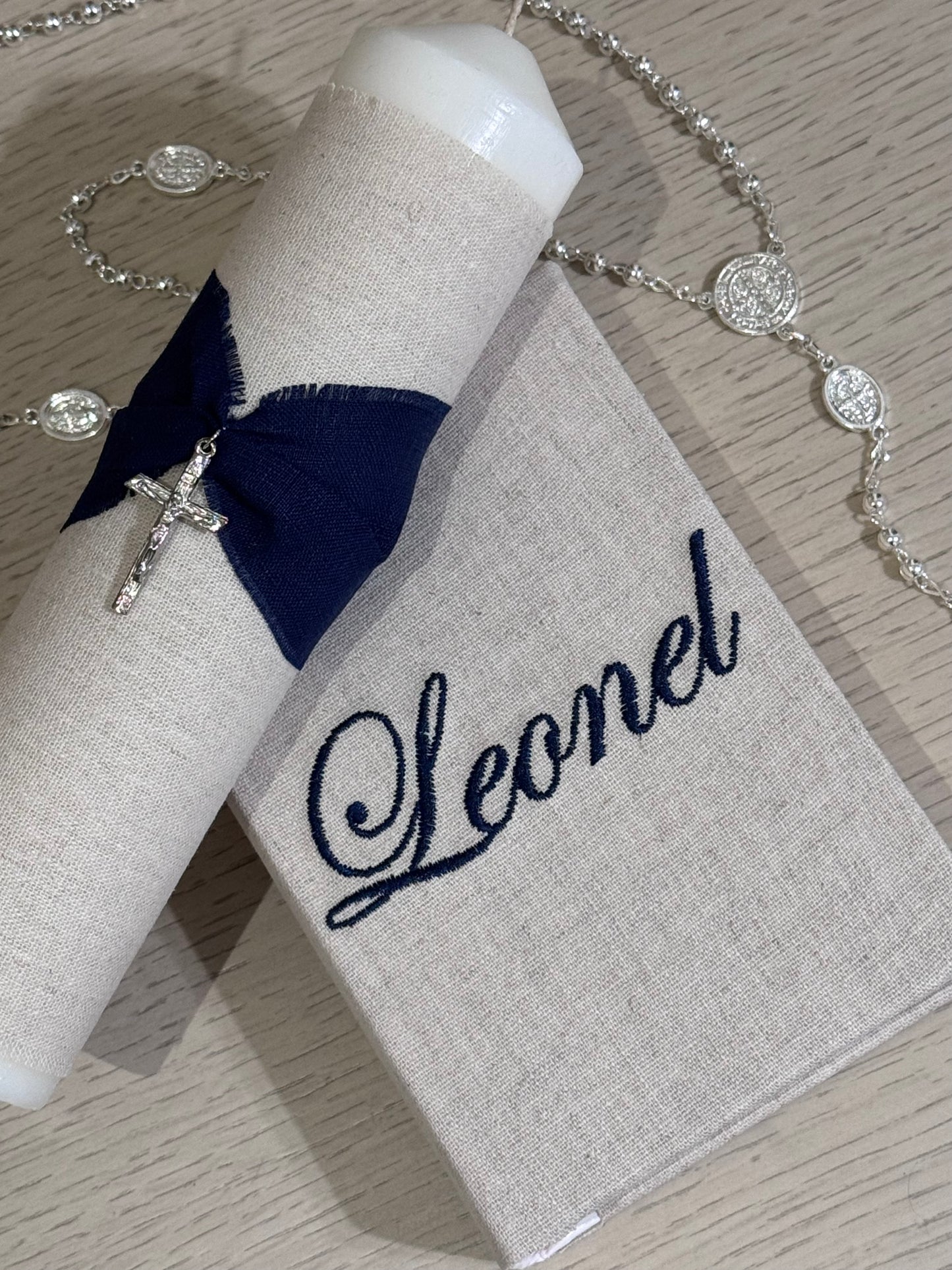 Set de Primera Comunión Cruz - Personalizado