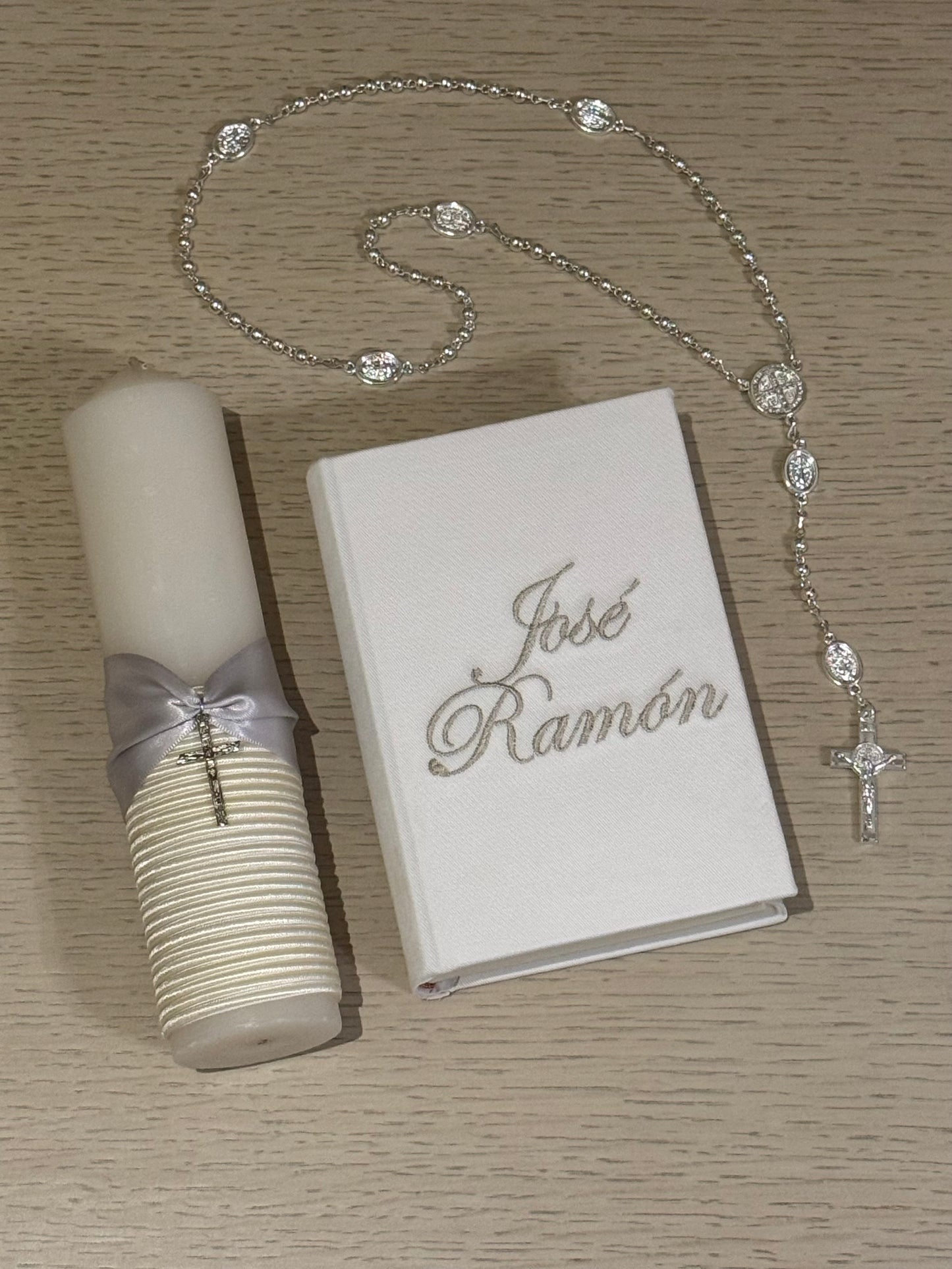 Set de Primera Comunión Cruz - Personalizado