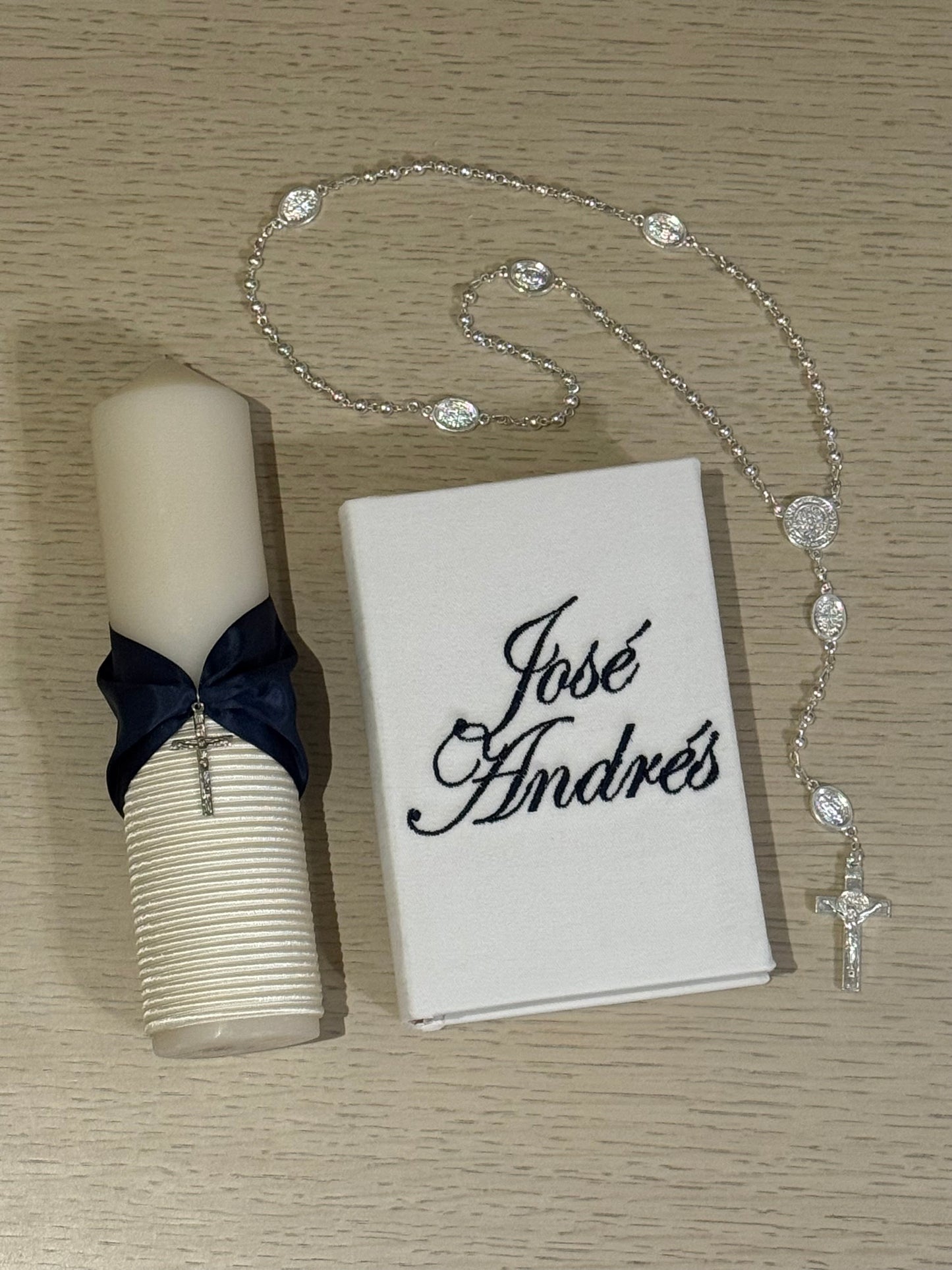 Set de Primera Comunión Cruz - Personalizado