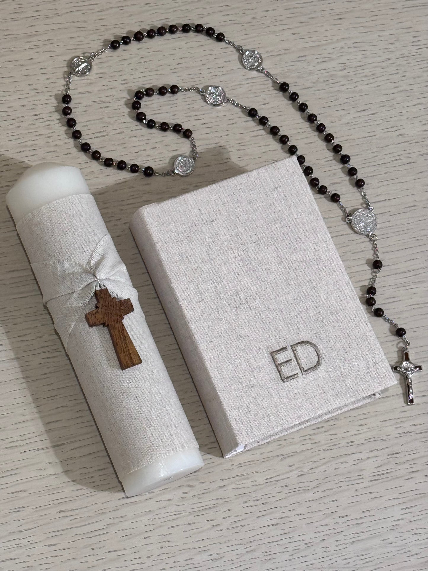 Set de Primera Comunión Cruz - Personalizado