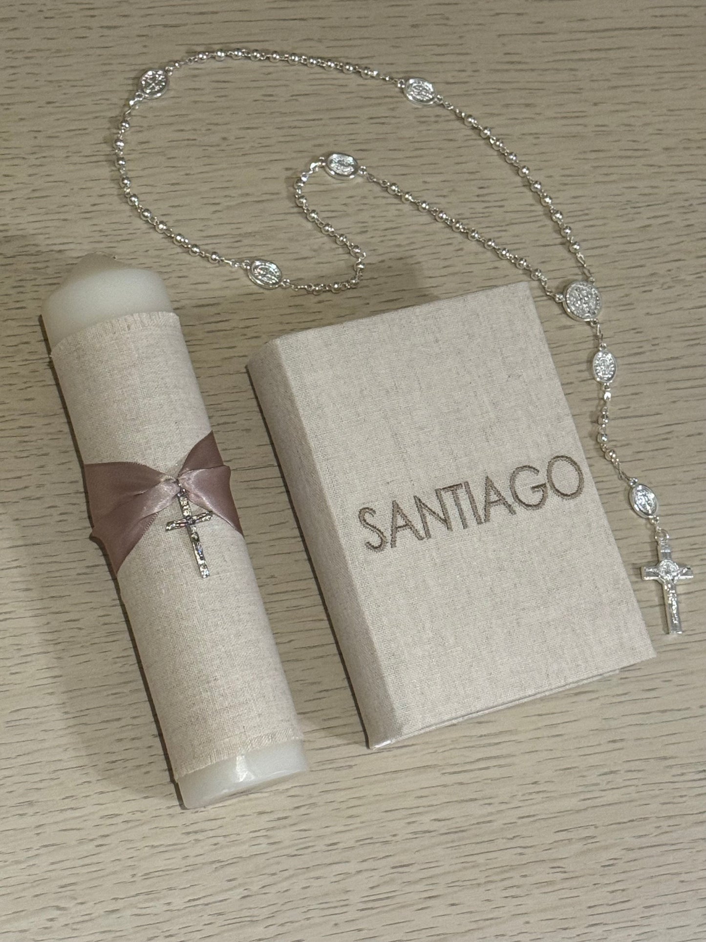 Set de Primera Comunión Cruz - Personalizado