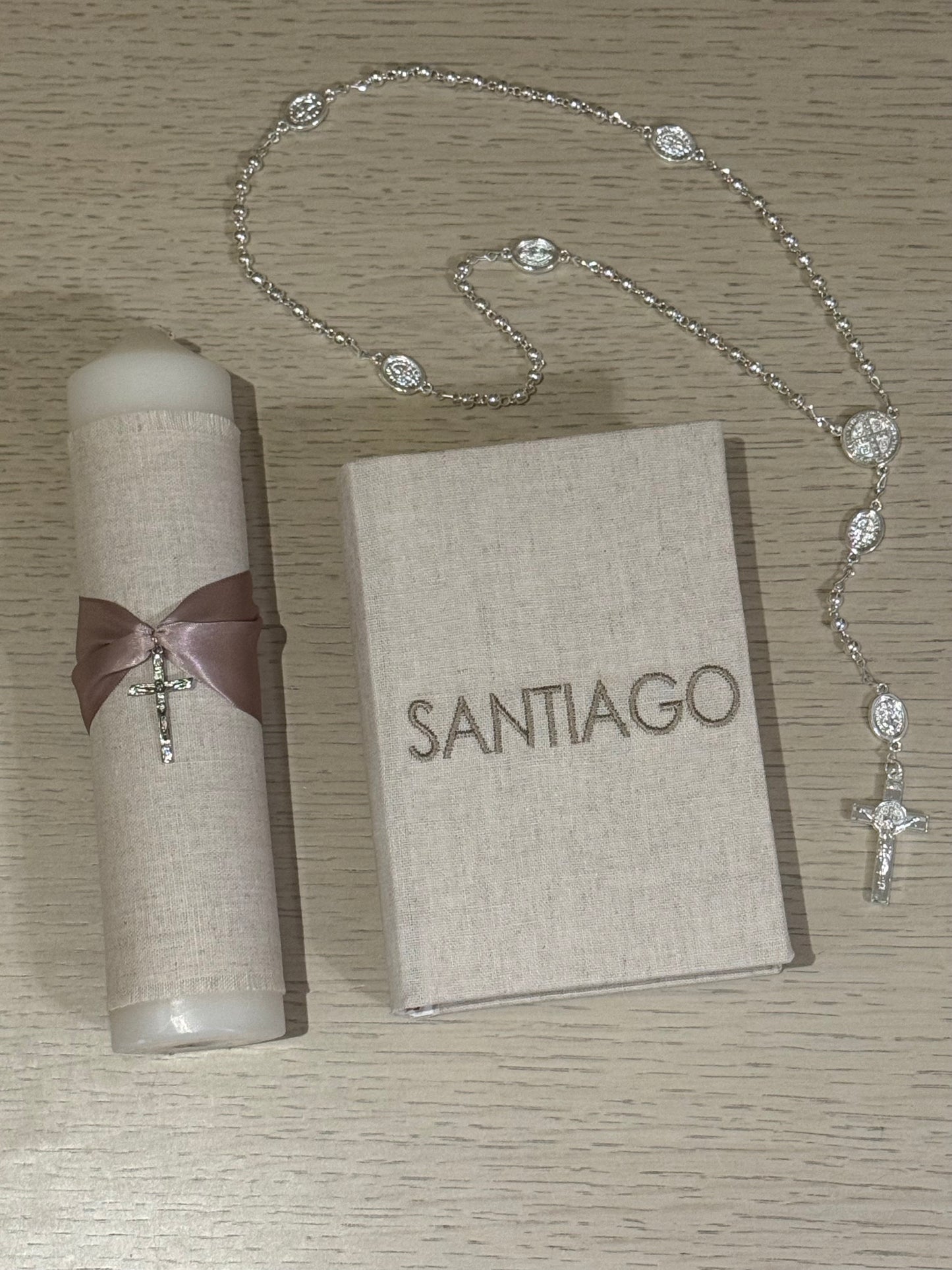 Set de Primera Comunión Cruz - Personalizado