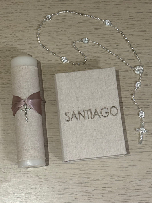 Set de Primera Comunión Cruz - Personalizado
