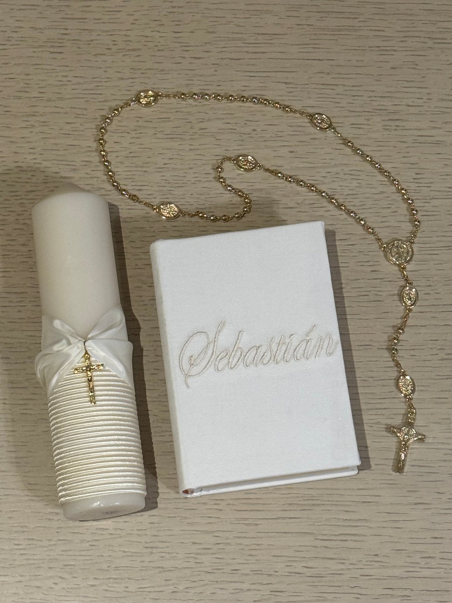 Set de Primera Comunión Cruz - Personalizado