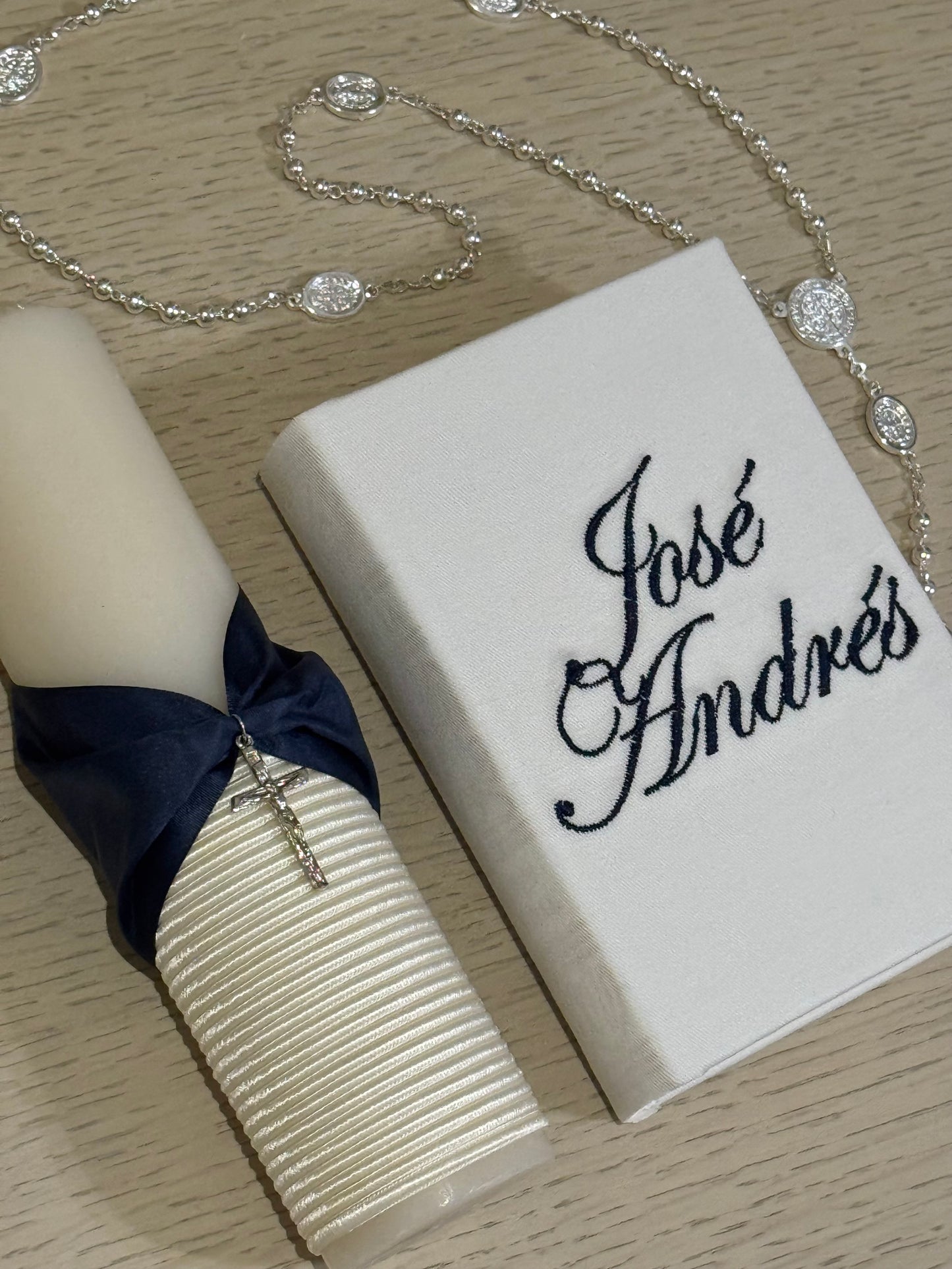 Set de Primera Comunión Cruz - Personalizado