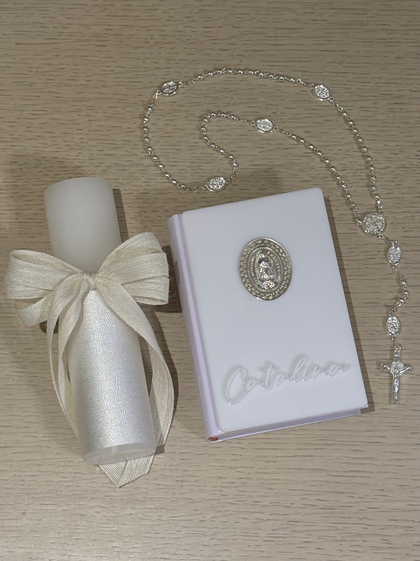 Set de Primera Comunión Virgen de Guadalupe - Personalizado