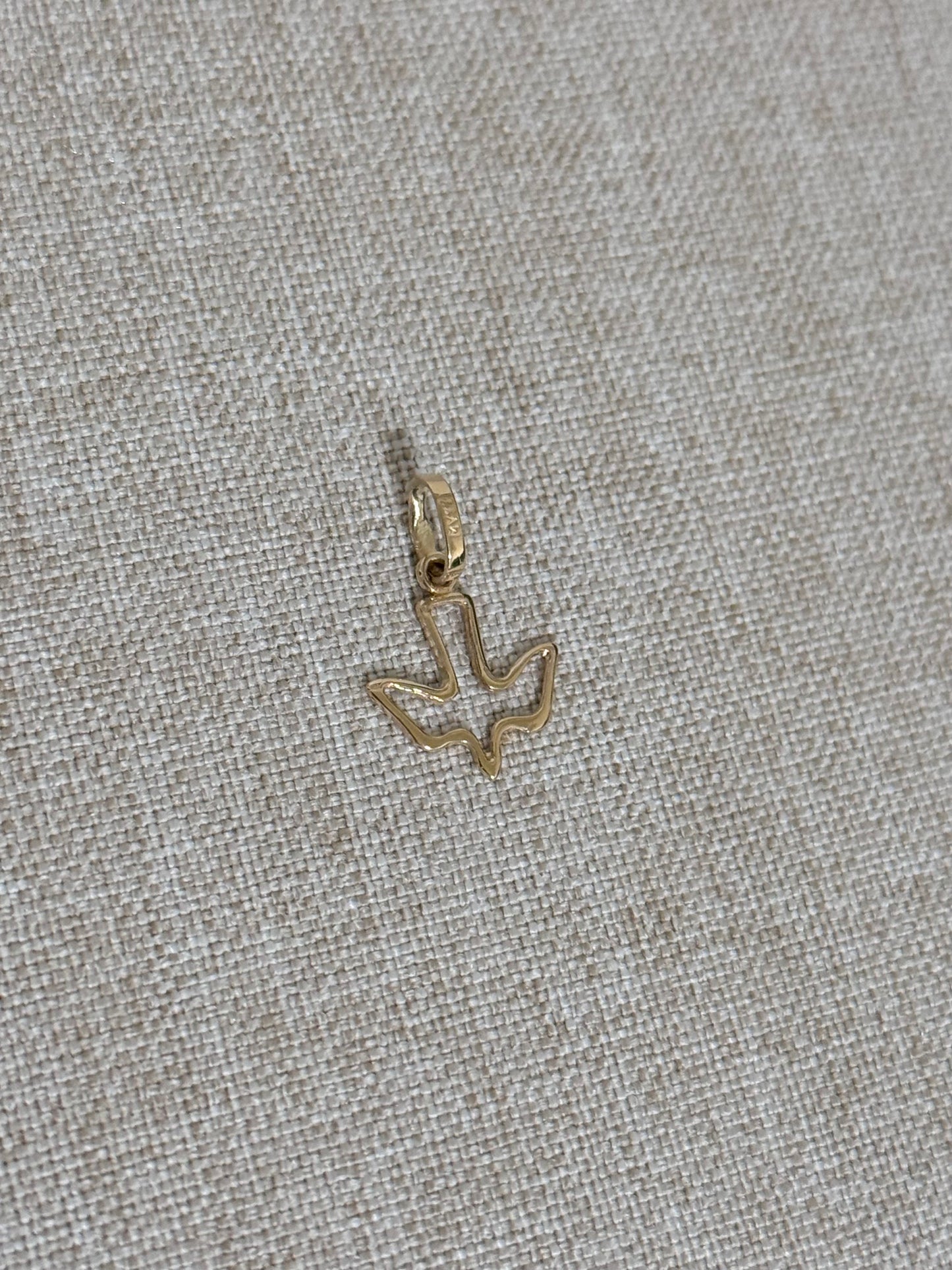Medalla del Espíritu Santo Oro 14K
