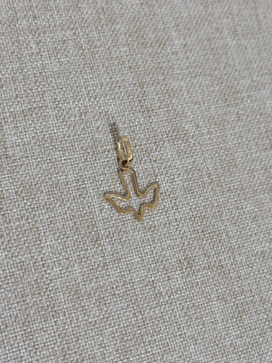Medalla del Espíritu Santo Oro 14K