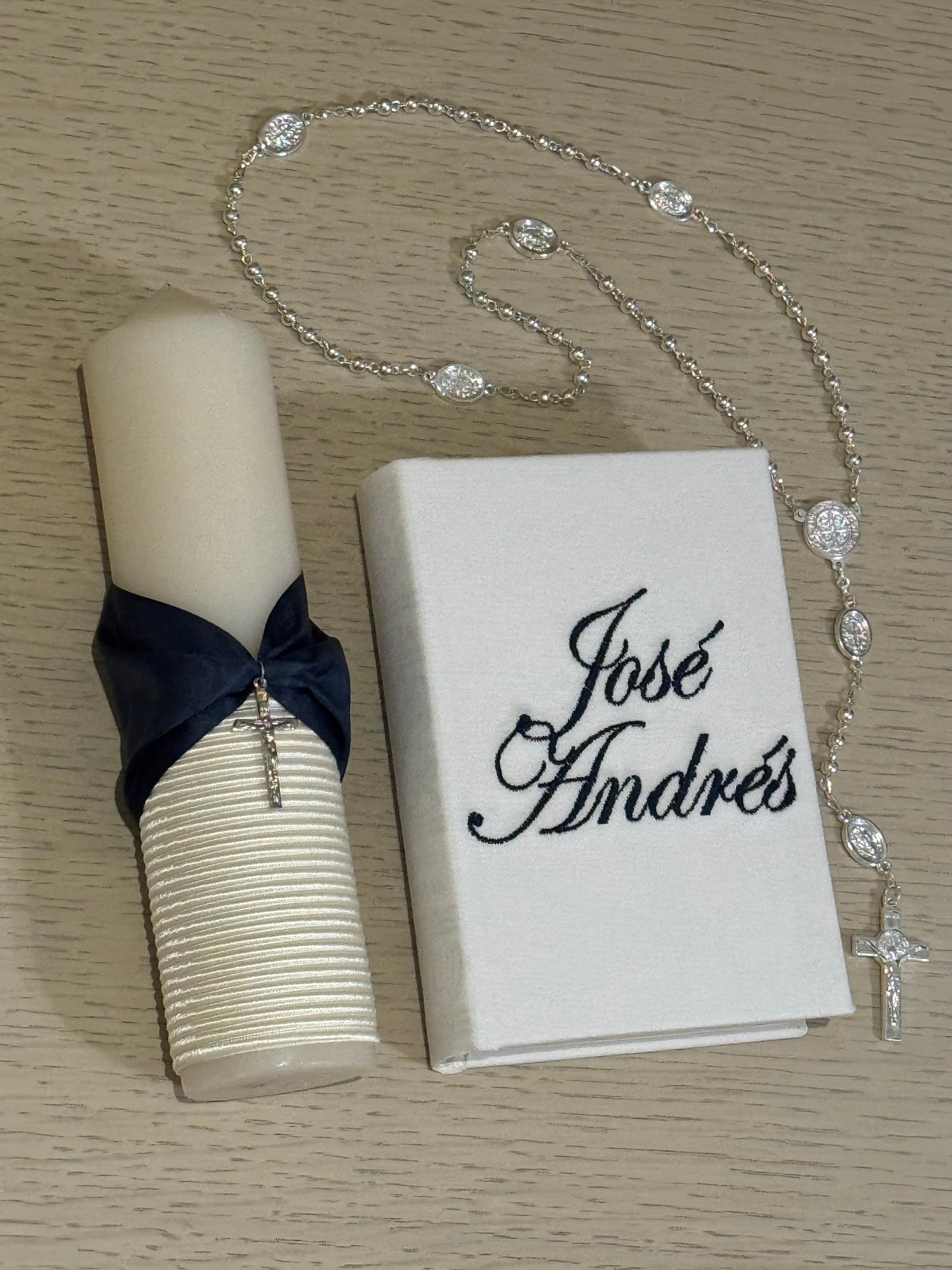 Set de Primera Comunión Cruz - Personalizado