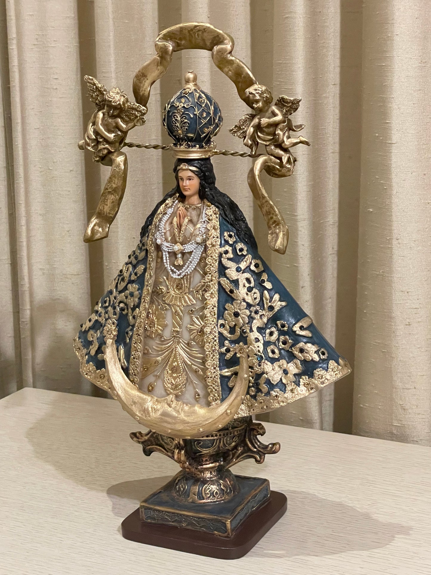 Virgen de San Juan de los Lagos 40 cm