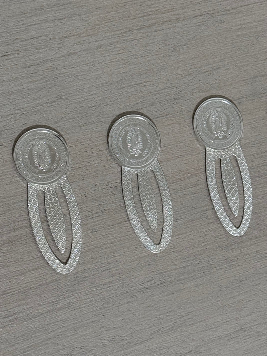 Separador de Libros Redondo Virgen de Guadalupe / Paquete de 10 piezas