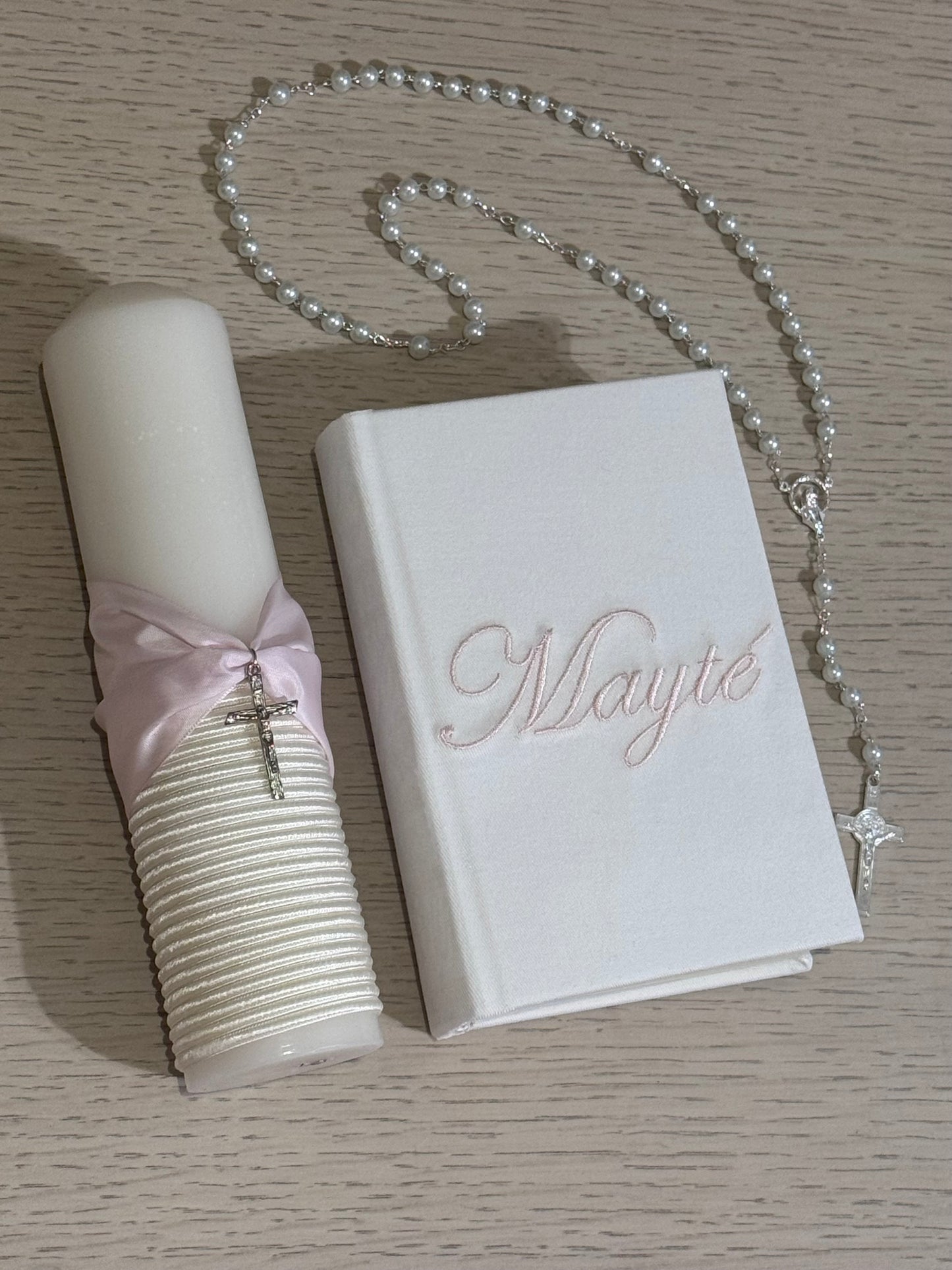 Set de Primera Comunión Cruz - Personalizado