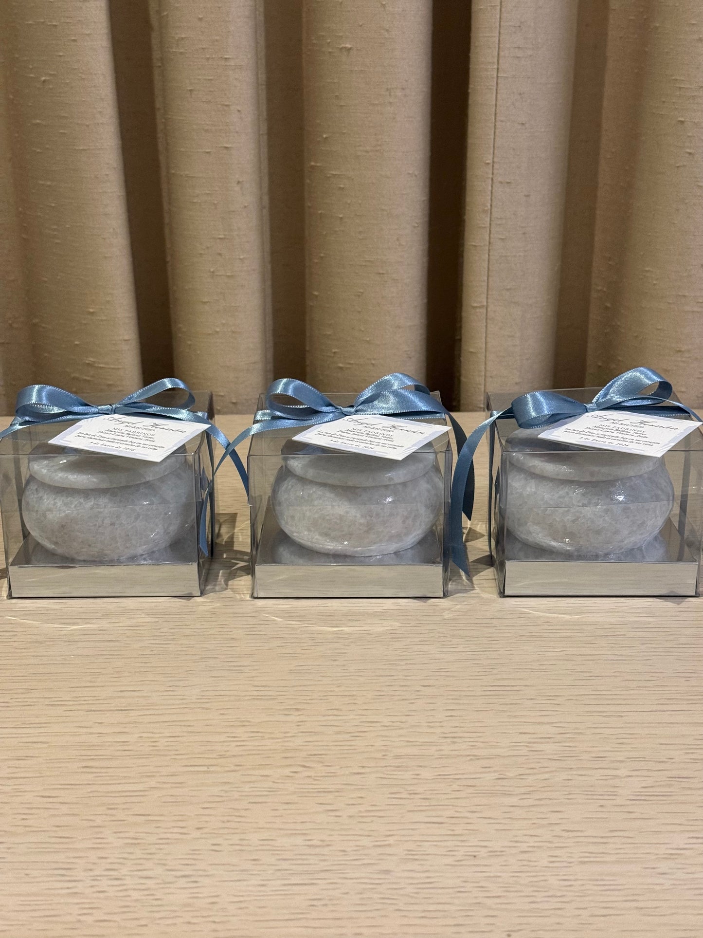 Alhajero de Mármol y Rosario de Ónix / Paquete de 10 piezas