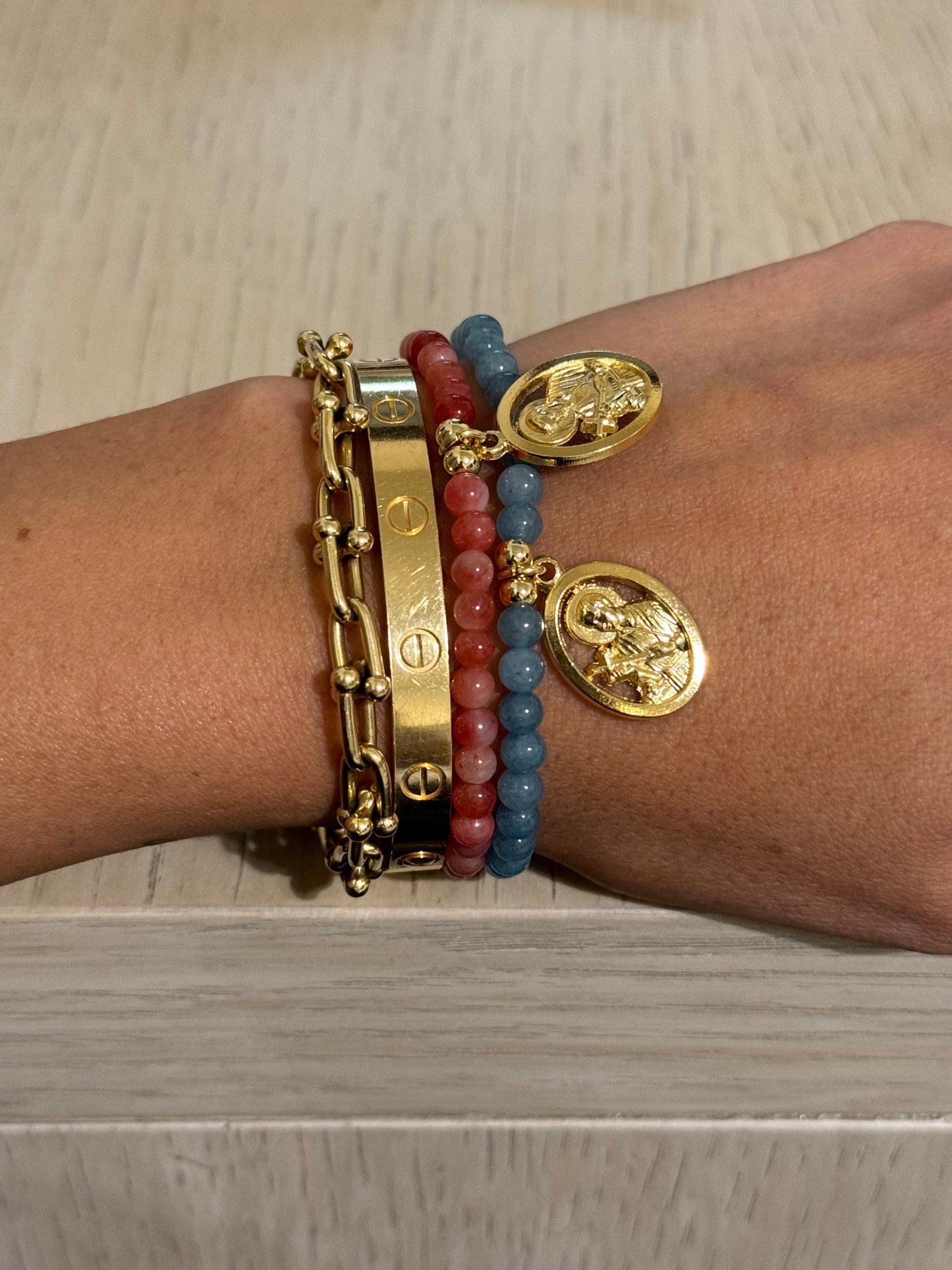 Pulsera San Gerardo de Jade