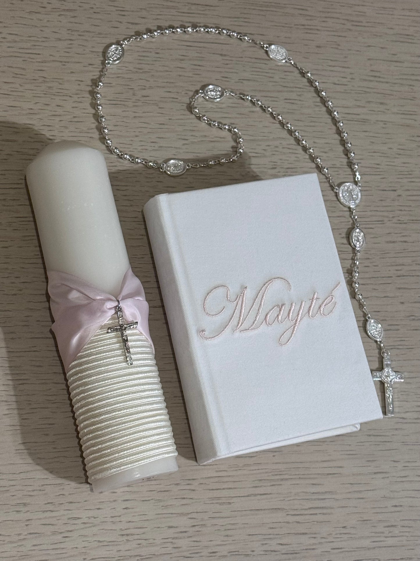 Set de Primera Comunión Cruz - Personalizado