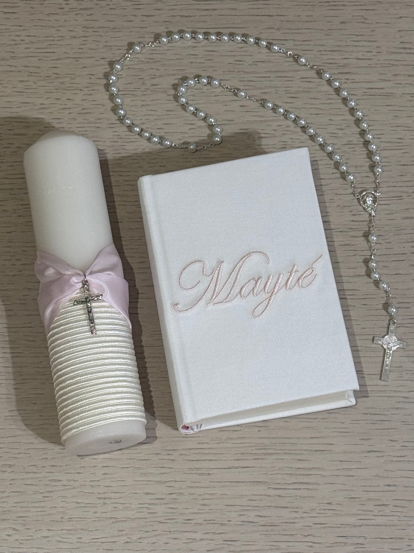 Set de Primera Comunión Cruz - Personalizado