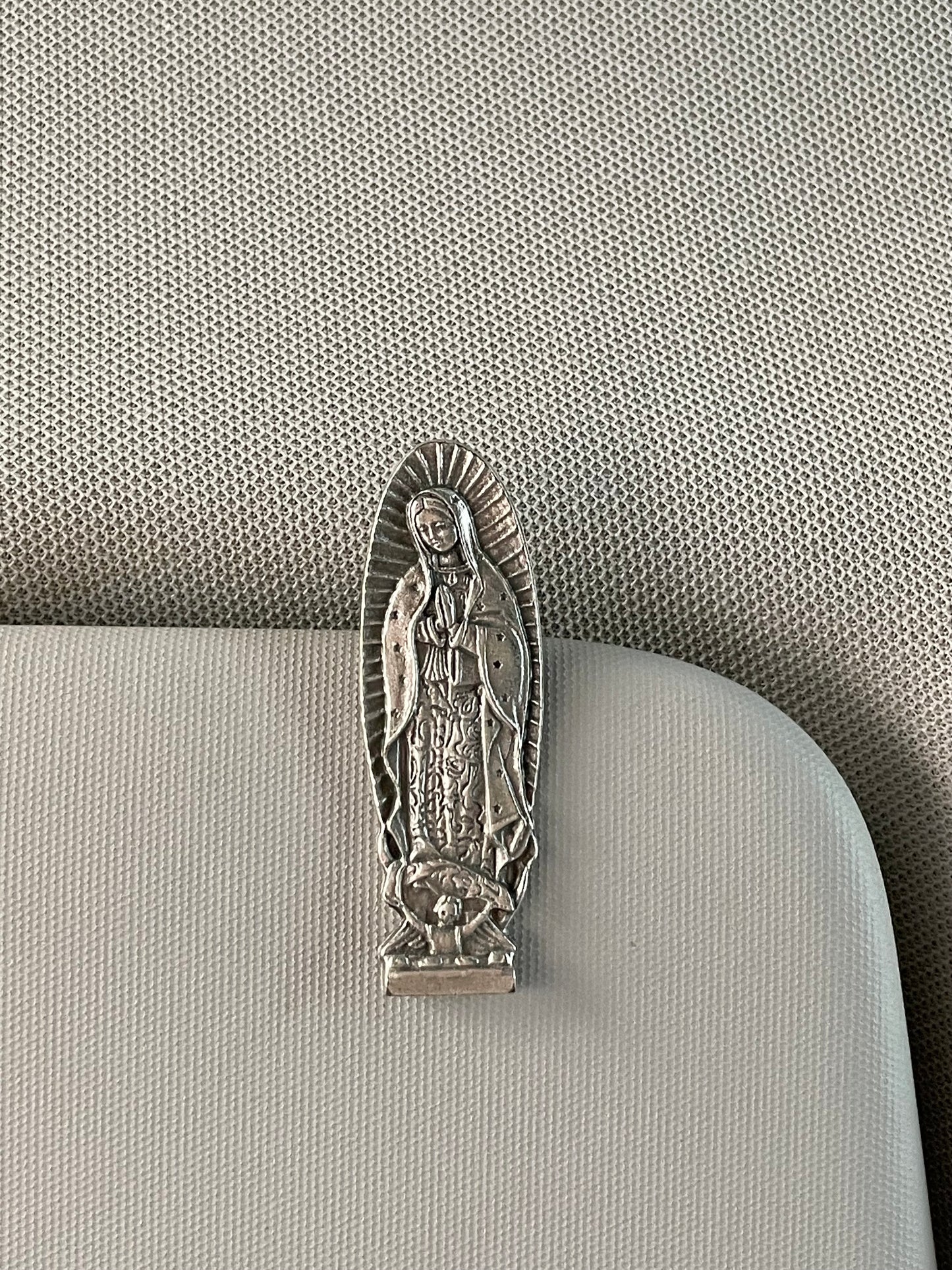 Clip Bendición de Auto de Virgen de Guadalupe / Paquete de 10 piezas