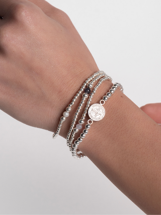 Pulsera San Benito de Plata