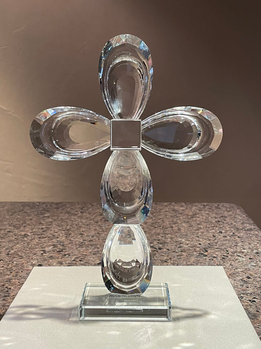 Cruz de Cristal 23.5 cm